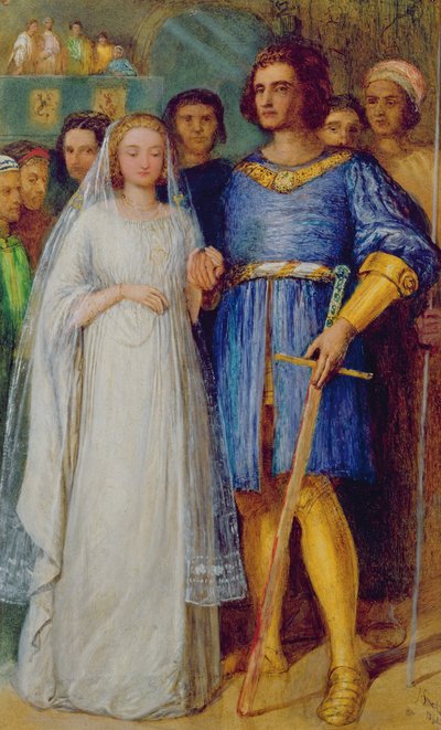 La boda del caballero de James Smetham